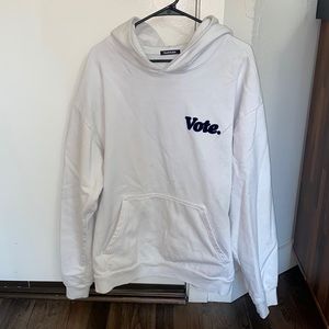 Talentless White Hoodie
